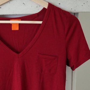 Joe Fresh Size XS Red T-Shirt